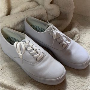 White Cloth Keds, Women’s size 9.5